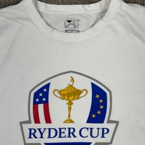Ahead Ryder Cup T-Shirt Mens 2XL White 1995 Oak Hill Golf Graphic Tee